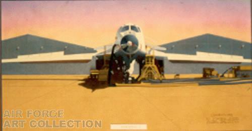 B-1 STRATEGIC BOMBER FLIGHT TEST AIRCRAFT